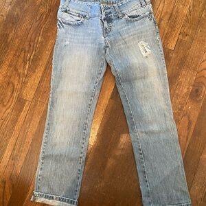 American Eagle Outfitters Light Blue Straight Leg Jeans